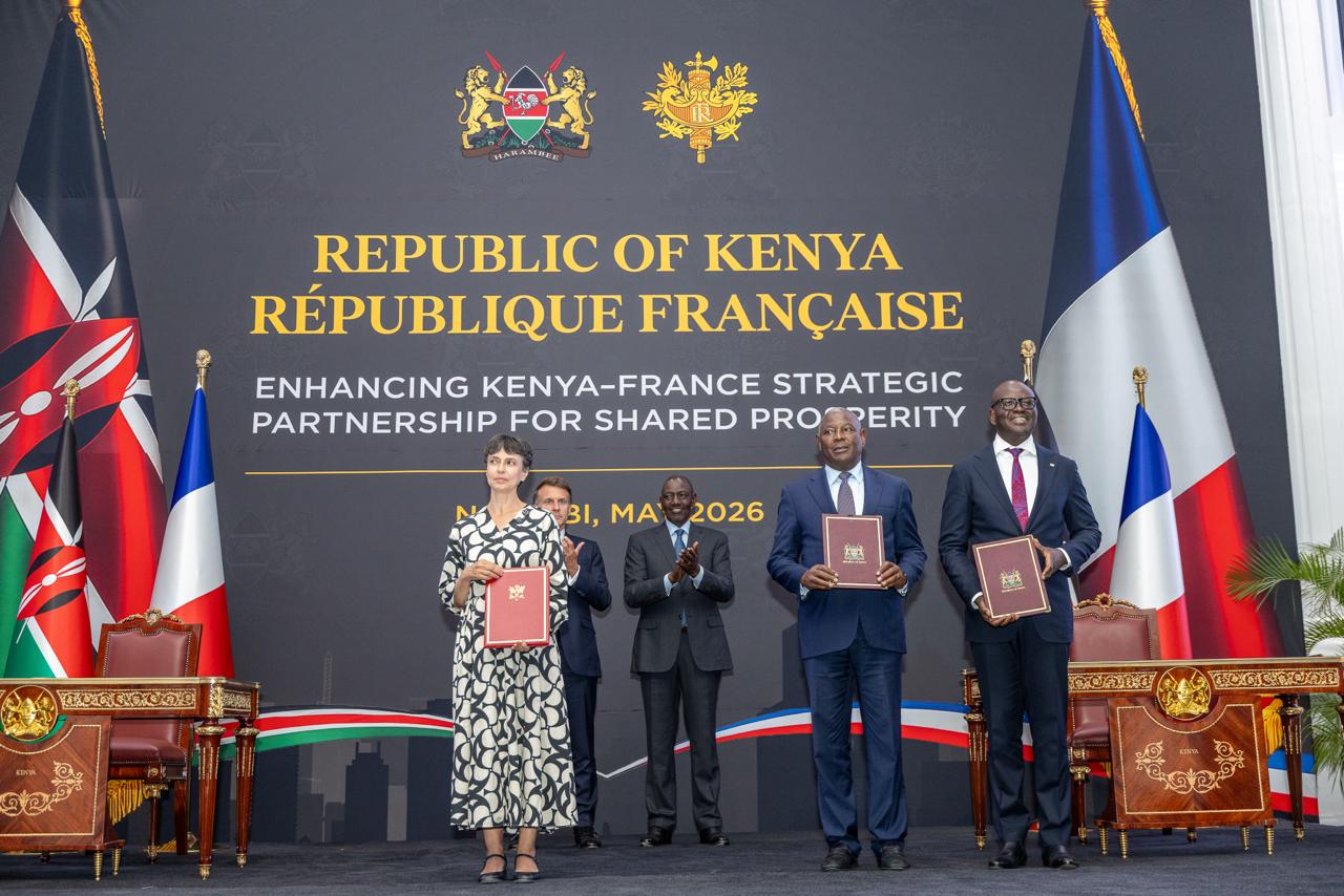 Kenya and France sign agreements to strengthen bilateral cooperation